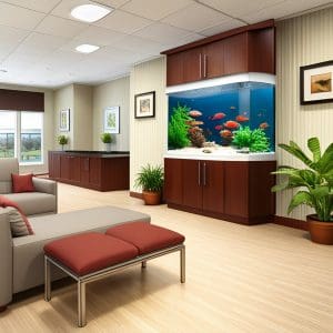 Install a Custom Aquarium in a Dementia Unit | Aqua Custom Fish Tanks
